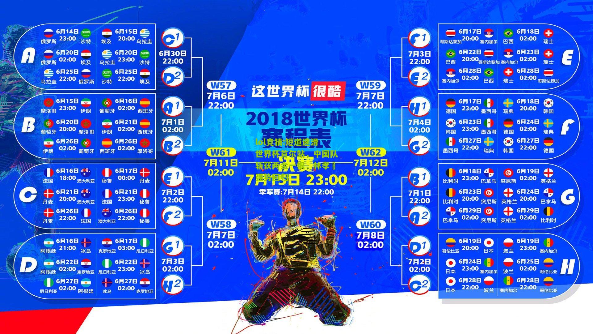 lol竞猜:短道速滑世界杯首尔站，中国队斩获两金一银，林孝埈强势回归